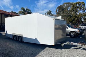 2016 H Made  Enclosed car trailer 