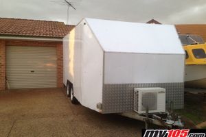 Full size Enclosed car trailer