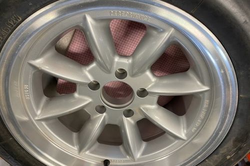 Light weight NOS Ford wheels 
