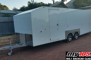 Fully insulated enclosed trailer