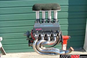 Ed-Pink Ford Midget Engine