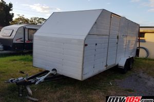 Enclosed Racecar trailer
