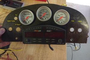 Racepak G2X dash, datalogger and analogue gauges