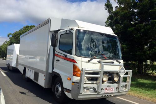 2005 Hino Ranger 5 With Enclosed Trailer