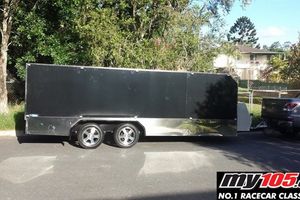 One of a kind race trailer