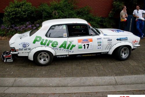 Torana classic rally car