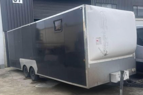 1/4 Share - 8m Enclosed Race Trailer