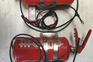 2015 Life line & Fire ext on board extinguisher
