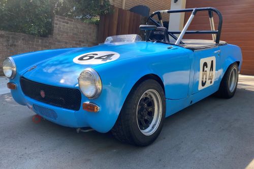 1969 MG Midget Marque Sports with CAMS 2B Logbook.
