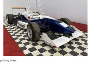2001 Dallara  F301 Mugen Honda, Ex Will Power Car 