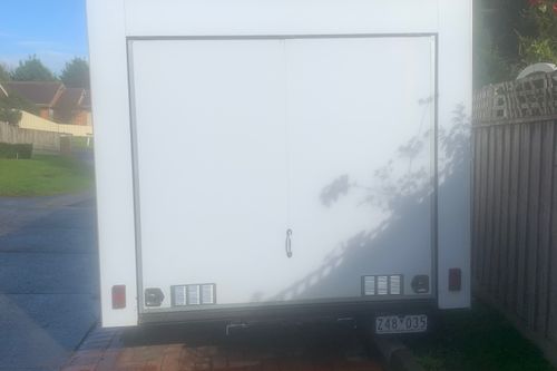 Custom enclosed car trailer