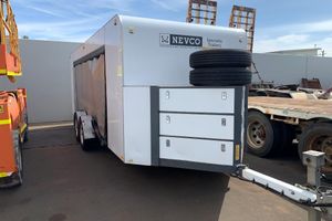 2012  Nevco Enclosed  Race car trailer 