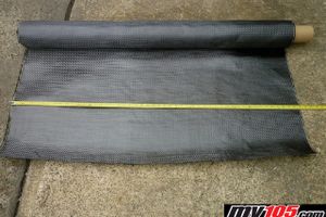 20 meter Roll of carbon fibre