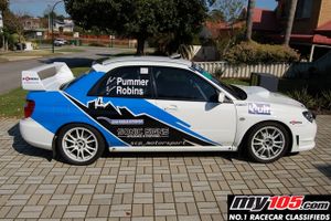 2007 Subaru Spec C Rally Car