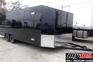 enclosed car trailer 25 feet L