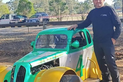 Legend miniature race car sprint Aussie rare