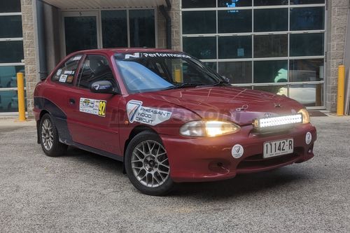 Hyundai Excel Rally Car (DOHC)