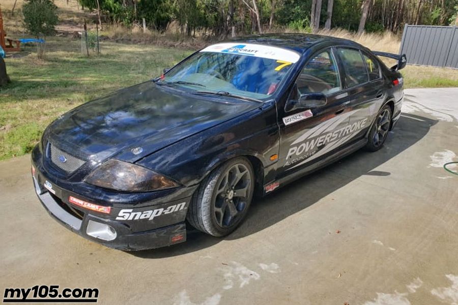 Logbooked AU Falcon 3J Improved Production racecar