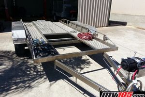 Stainless Steel Car Trailer