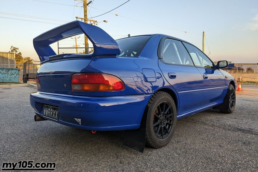 1997 Subaru Impreza WRX sti Rally car 