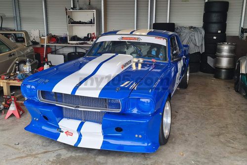 1965 Ford Mustang race car 