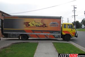 Hino Race transporter $45,000 