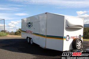 Kool built tandem trailer 