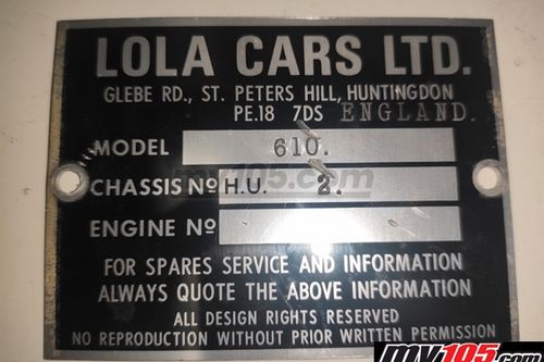 Lola 610 HU2 Sports Car