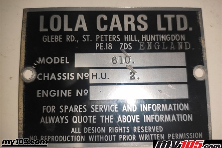 Lola 610 HU2 Sports Car