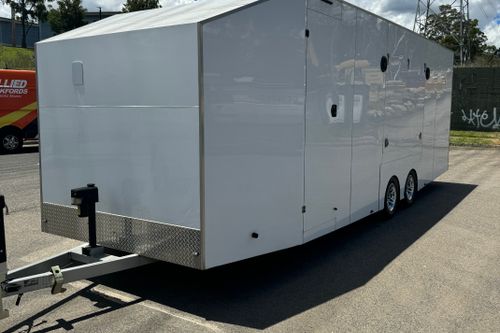 2019 Dual axle KRB enclosed race car trailer 