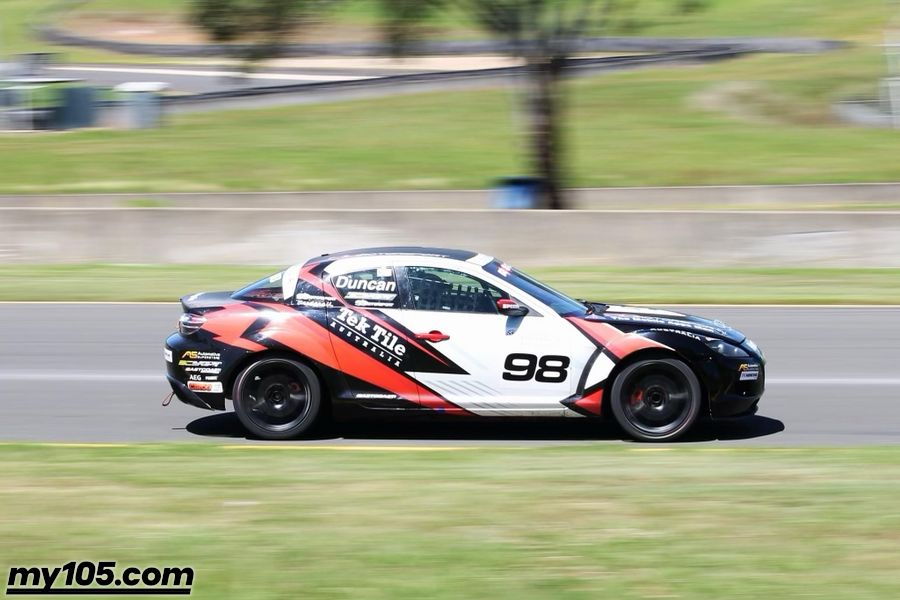 Front-running RX8 Cup Car