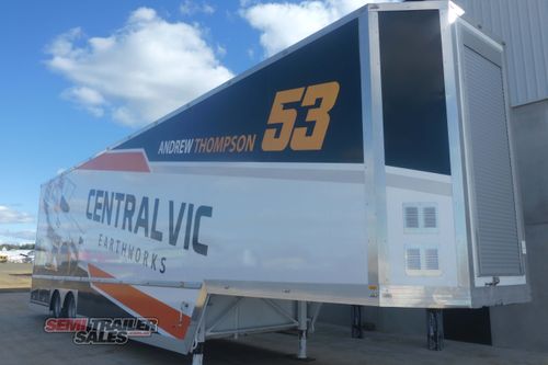 2018 MCF Enclosed Race Car Transporter