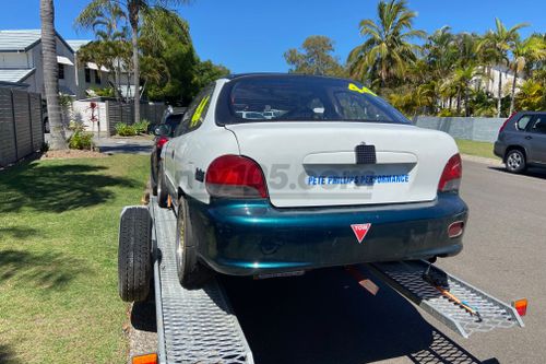1999 Hyundai Excel and Tilta Trailer Package